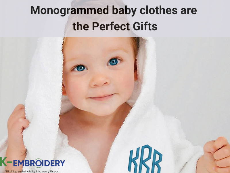 monogrammed baby clothes