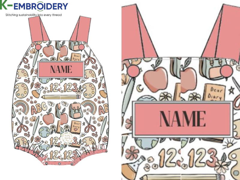 monogrammed baby clothes