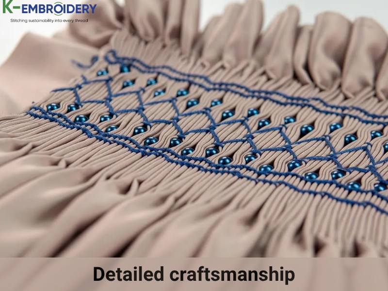 Smocked outfits have exceptional craftsmanship