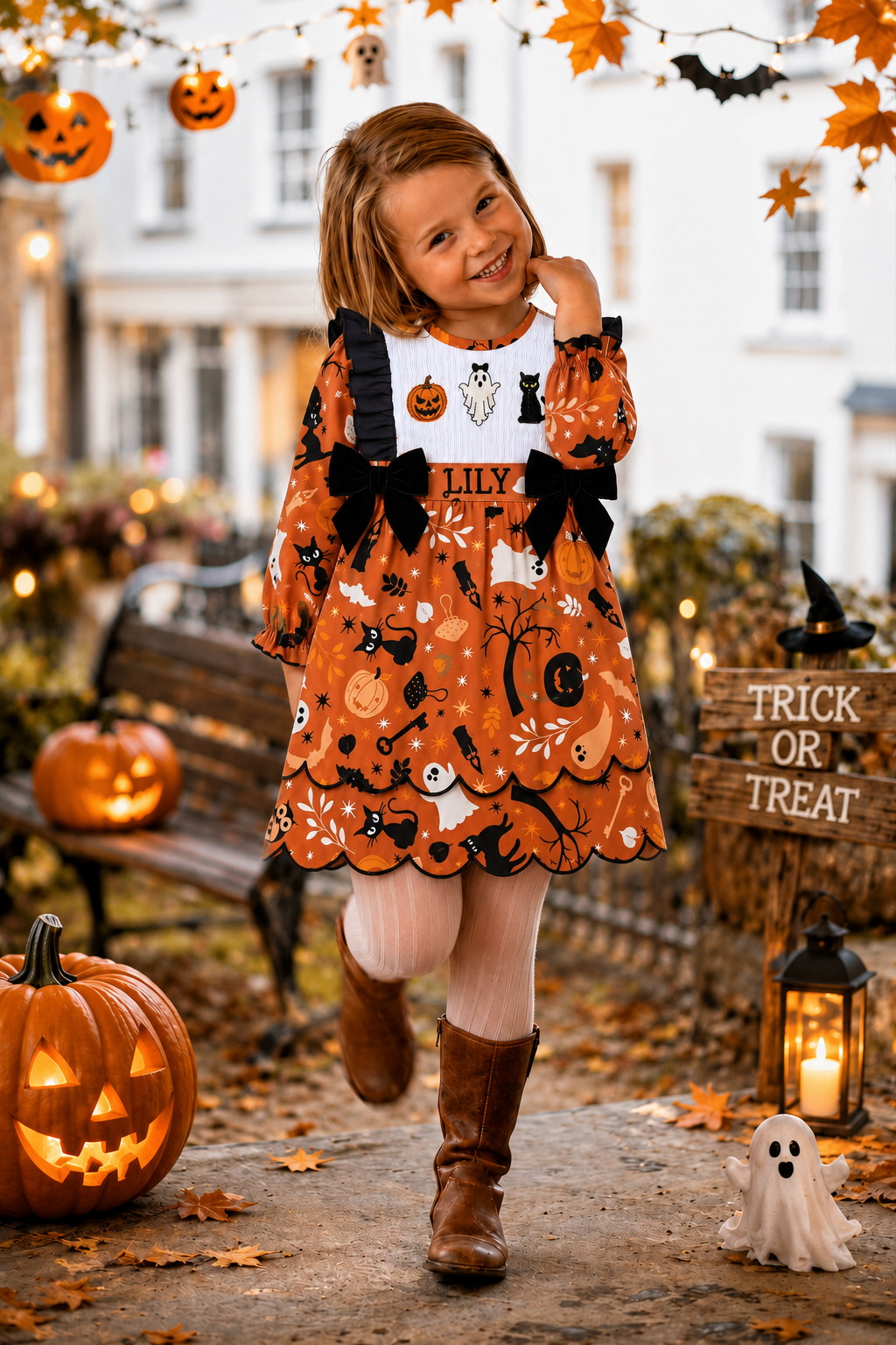 The Boo Bash Ruffle Dress