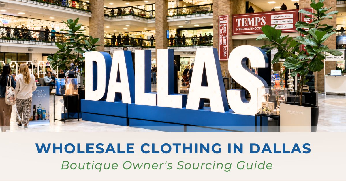 Wholesale Clothing in Dallas: Top Suppliers & Boutique Sourcing Guide