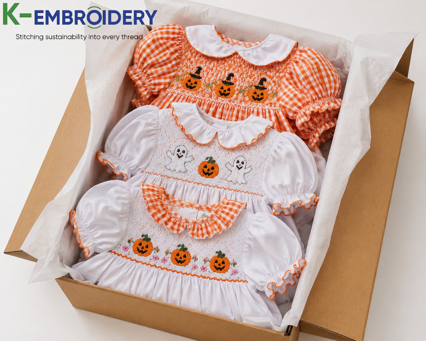 Smocked Halloween Dress: Styles, Sizes & Where to Buy in 2026 9 Every stitch placed by hand, one dress at a time — this is what factory-direct really looks like.