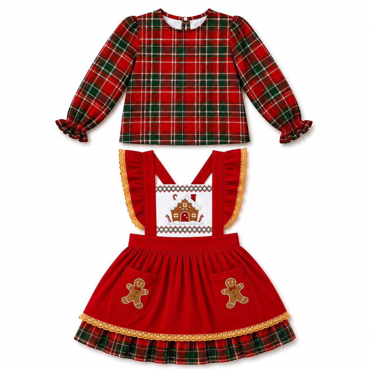 Sweet Ginger Christmas Dress