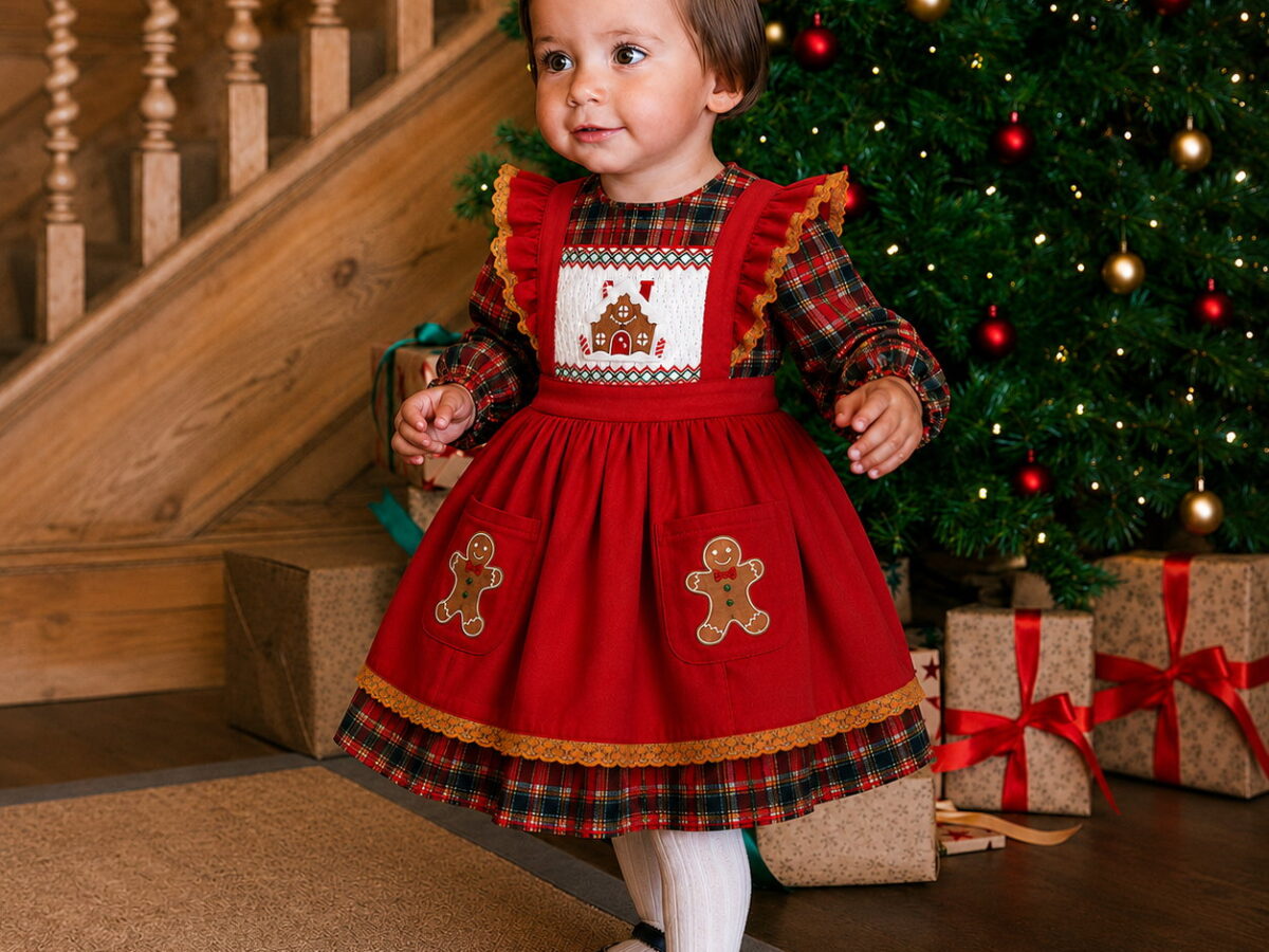 Sweet Ginger Christmas Dress