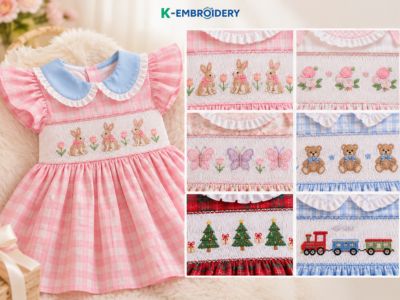 Smocked Design: Types, Techniques, and Uses in Kidswear 3 picture smocking